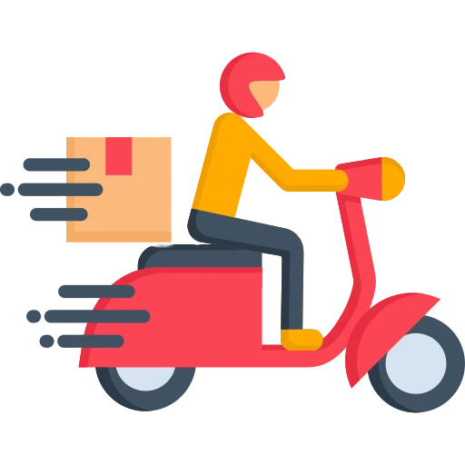Icon layanan antar jemput perangkat AR Computer